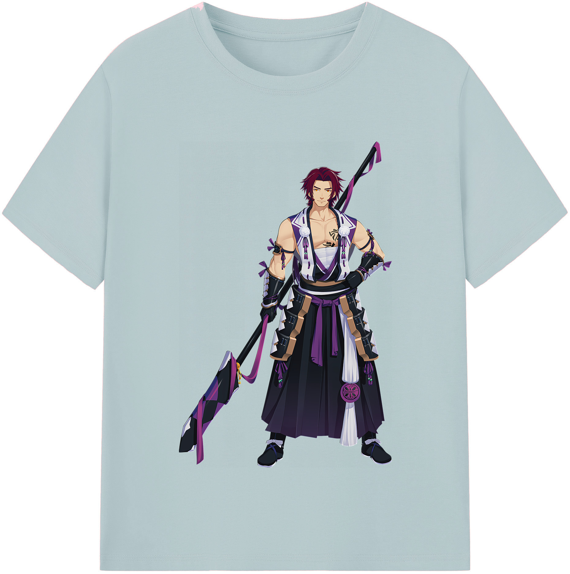 （画像用） 刀剣乱舞 Touken Ranbu 綿100％半袖Tシャツ（フロントプリント）